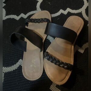 Women's Braided Slide Sandals